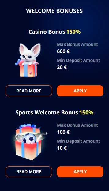 welcome bonus monro casino